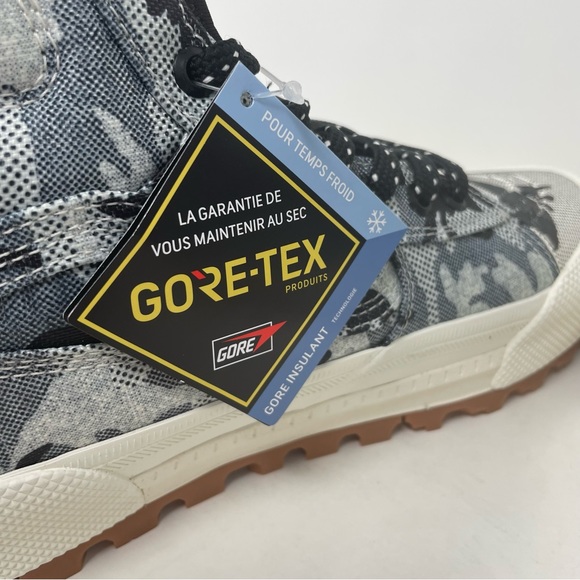 New Vans SK8-HI Gore-tex Mte-3 'Gray Black White' VN0A5I11COI Mens Sz 9 - Picture 7 of 11